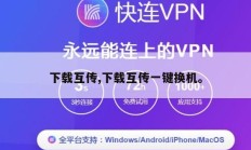 下载互传,下载互传一键换机。