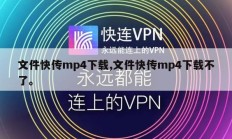 文件快传mp4下载,文件快传mp4下载不了。